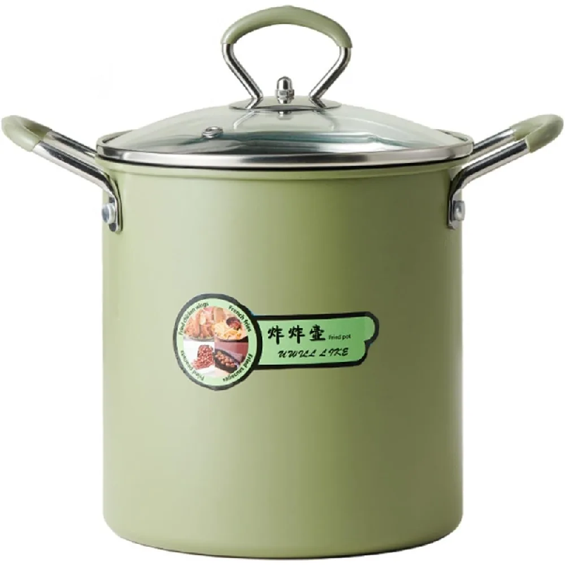 1Pcs 3L Fryer Pot with Basket  - Home Cooking In French recension och pris