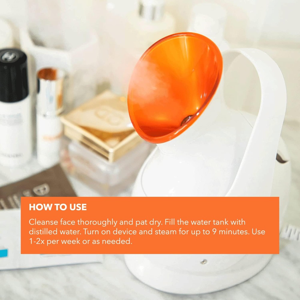Professional Facial Steamer fo - Steamer Bamboo Set recension och pris
