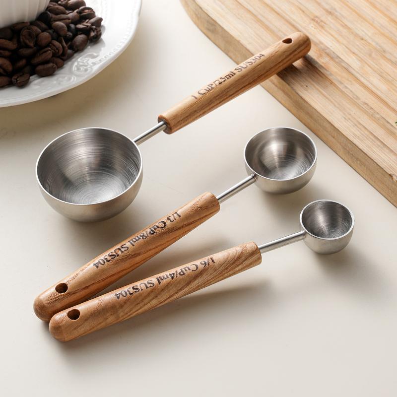 Natural Wooden Handle Stainles - Mom'S Home Cooking recension och pris
