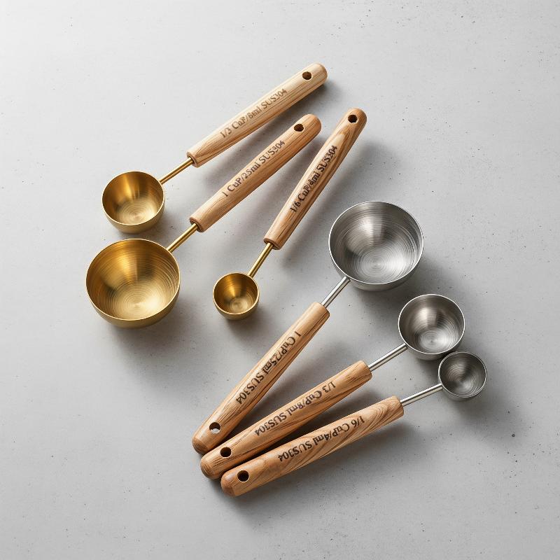Natural Wooden Handle Stainles - Mom'S Home Cooking recension och pris
