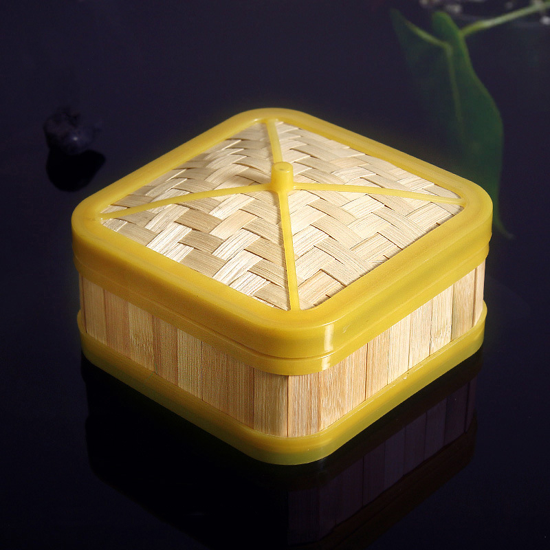 Bamboo Square Steaming Basket, - Steamer Bamboo Set recension och pris