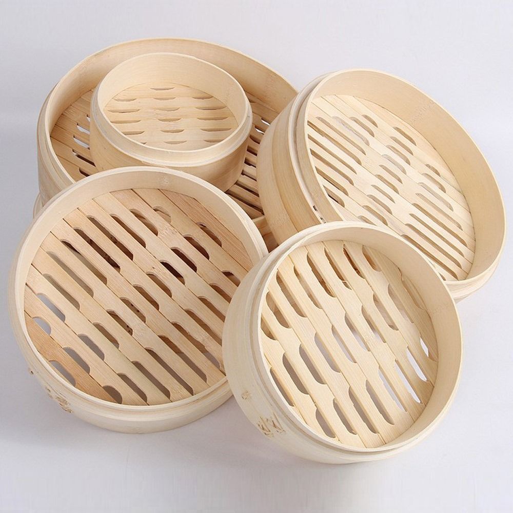 Chinese Steamer Bamboo Steamer - Steamer Bamboo Set recension och pris