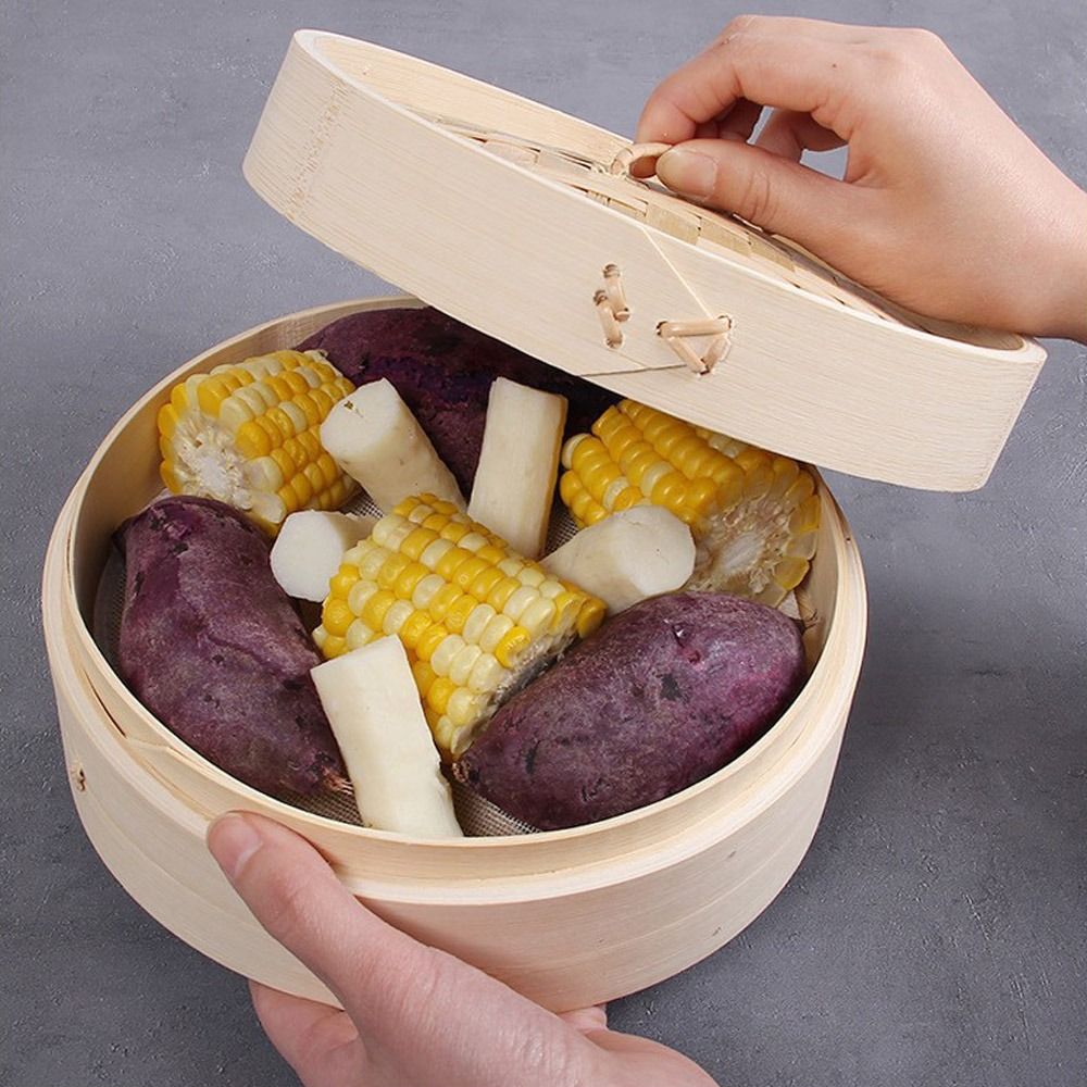 Chinese Steamer Bamboo Steamer - Steamer Bamboo Set recension och pris