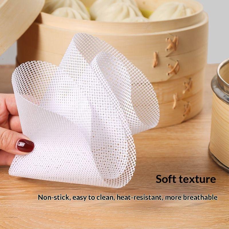 5pcs/set Reusable Silicone Non - Steamer Bamboo Set recension och pris