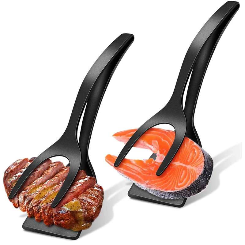 2 in 1 Grip Flip Spatula Clamp - Home Cooking In French recension och pris