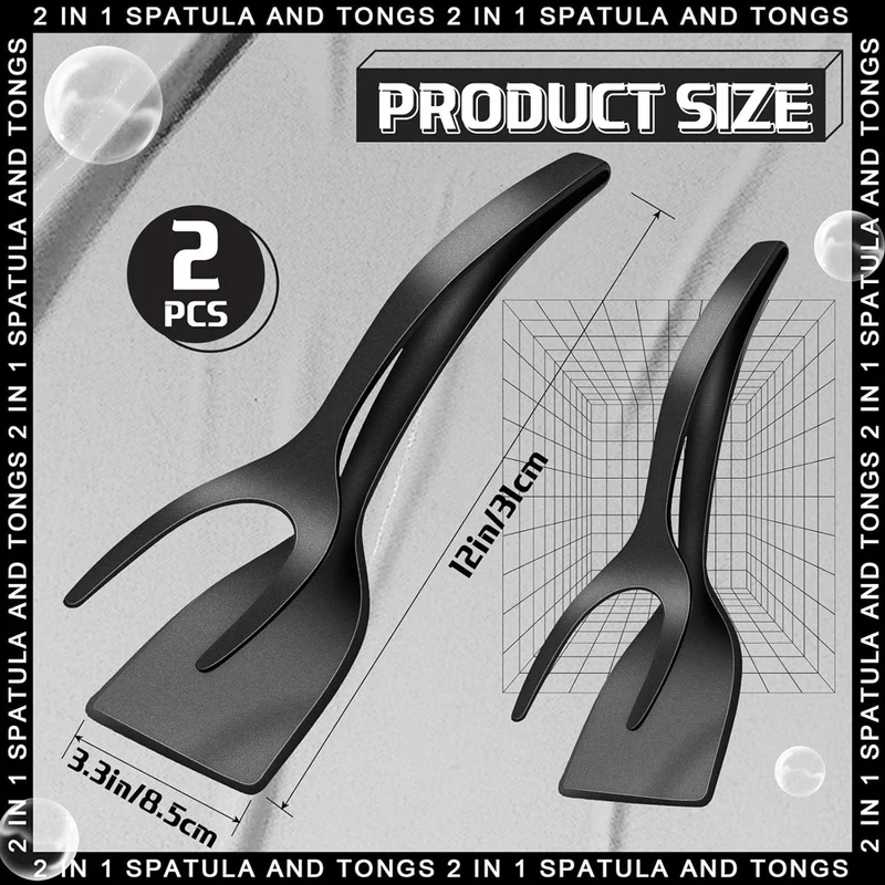 2 in 1 Grip Flip Spatula Clamp - Home Cooking In French recension och pris
