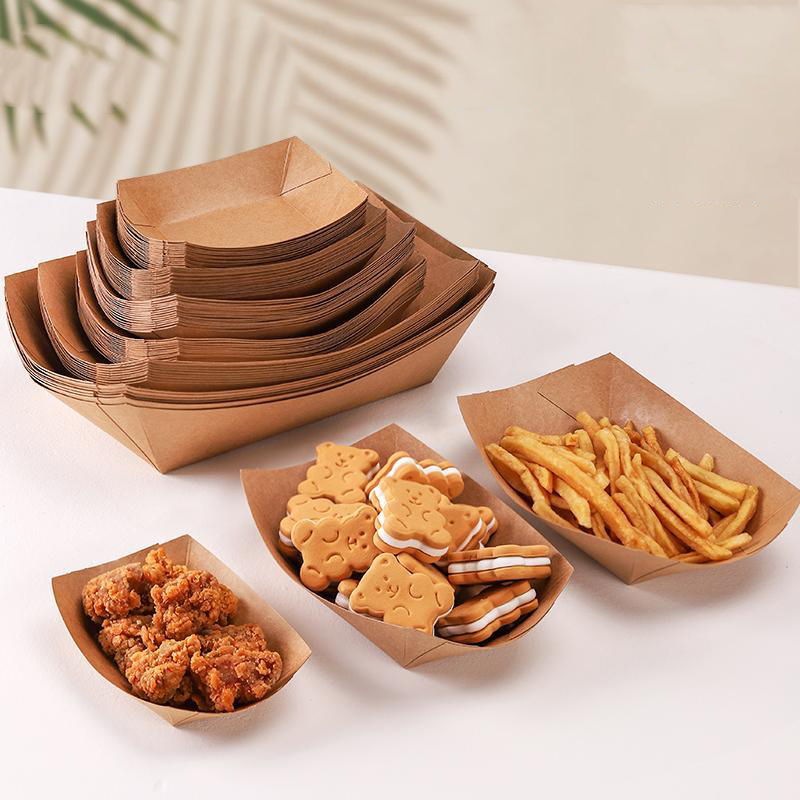 50pcShushi Wood Boat Natural B - Sushi Mat Bamboo recension och pris
