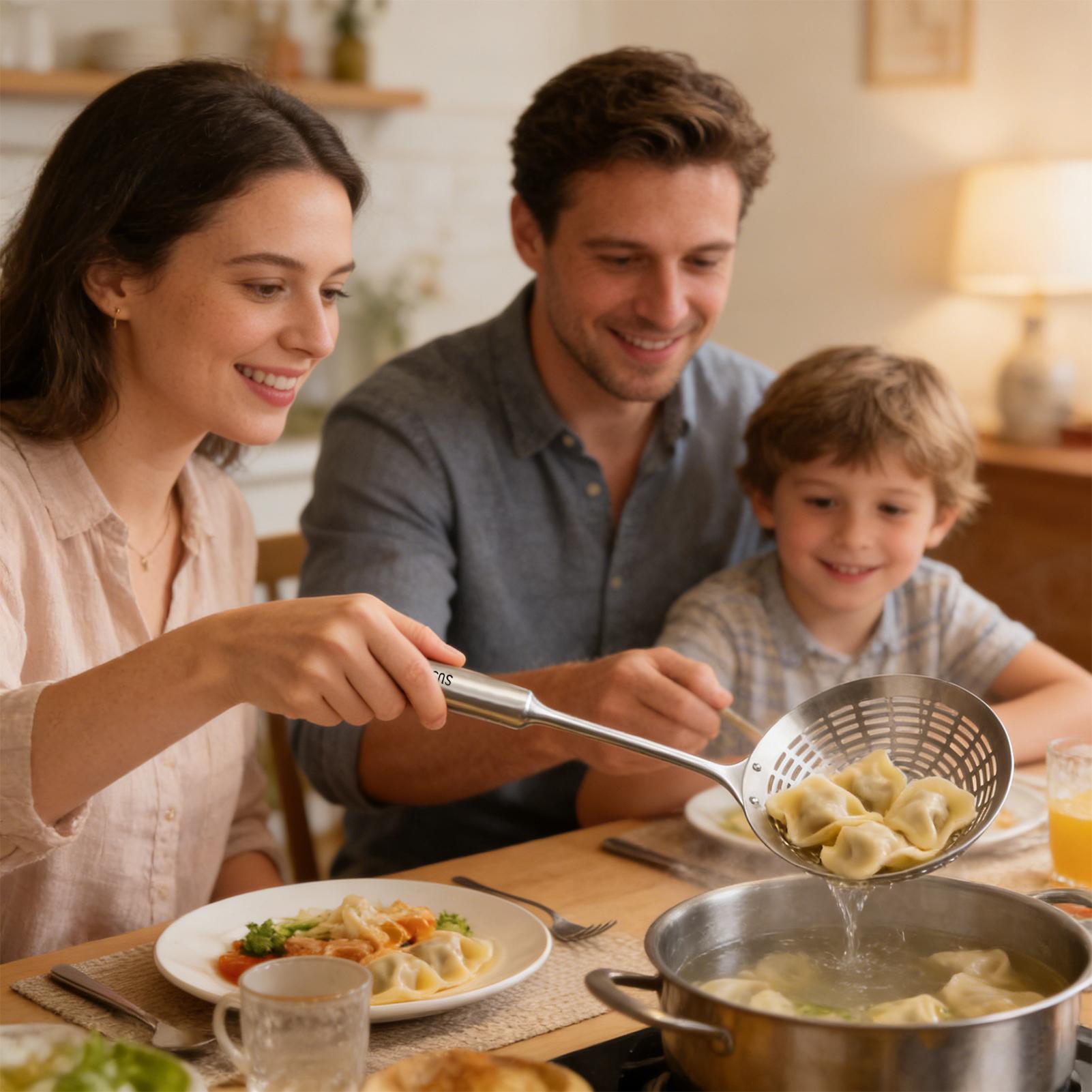 Strainer with Handle Long Hand - Home Cooking In French recension och pris
