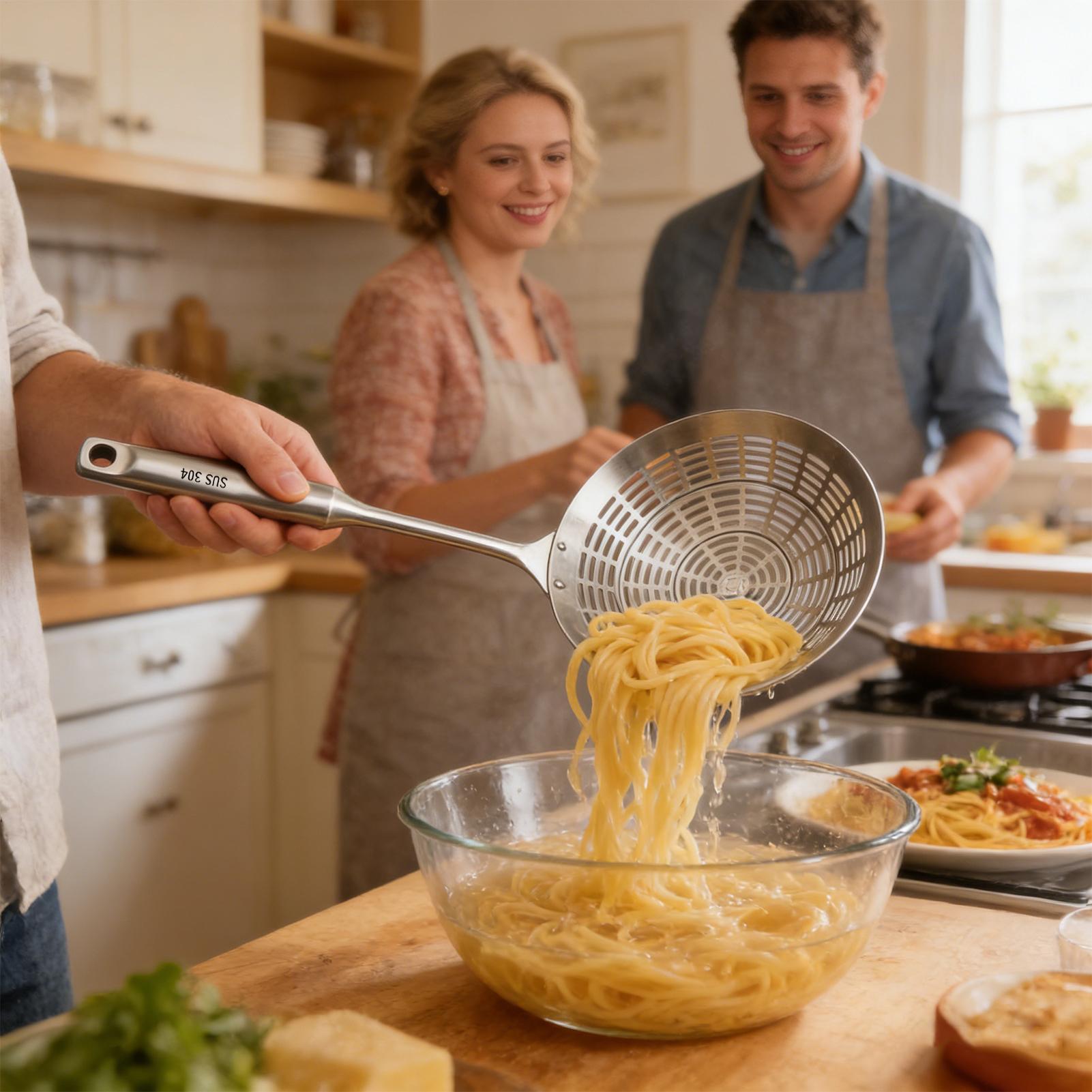 Strainer with Handle Long Hand - Home Cooking In French recension och pris