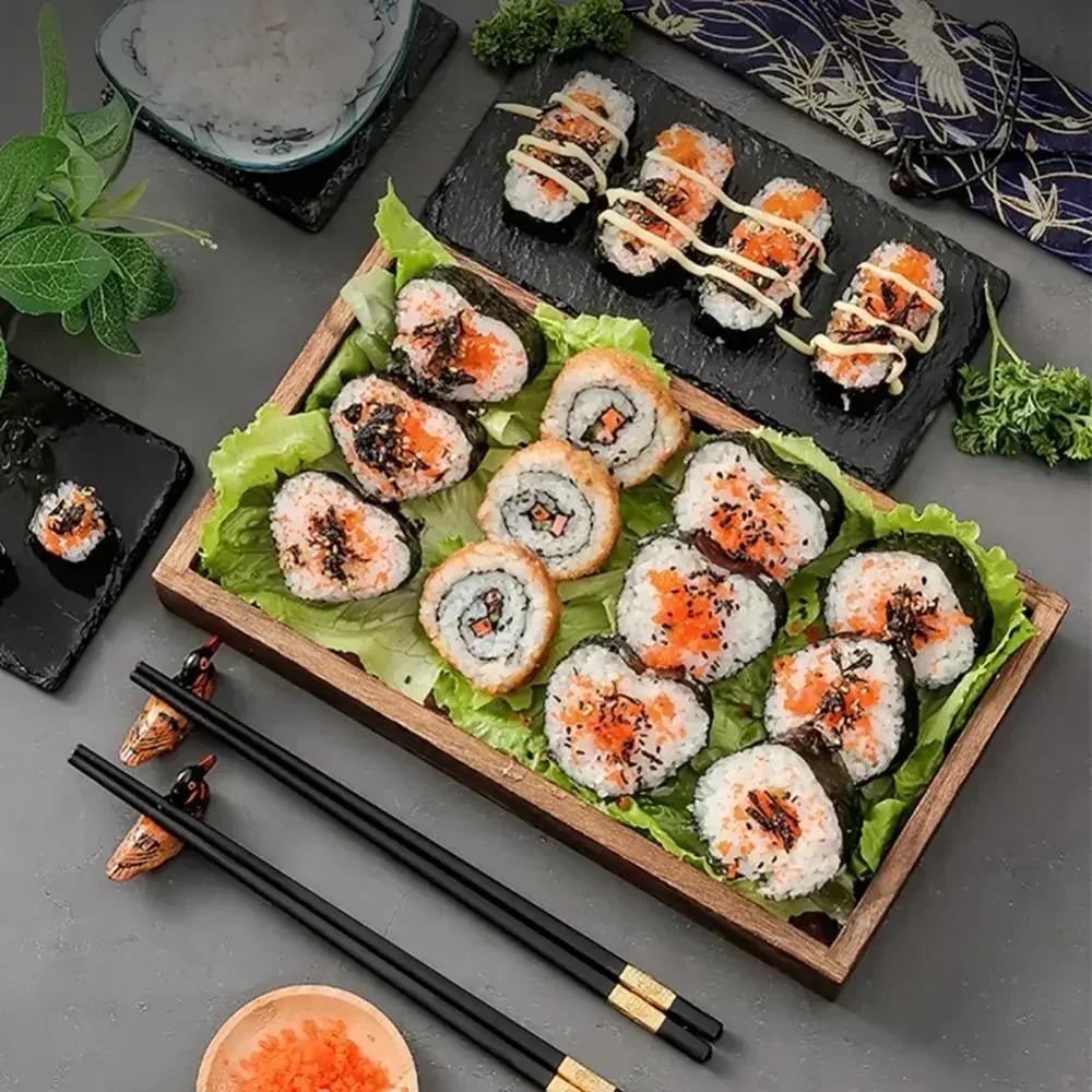 3Pcs/Set Japanese Sushi Maker  - Sushi Mat Bamboo recension och pris