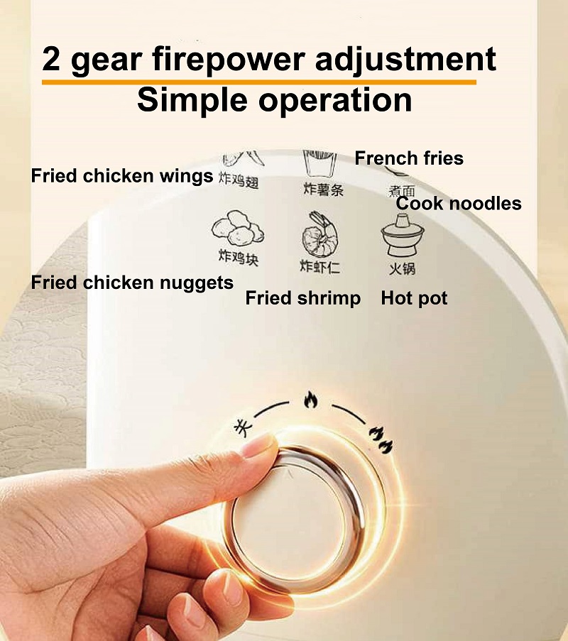 Electric Fryer Non-stick Frenc - Home Cooking In French recension och pris
