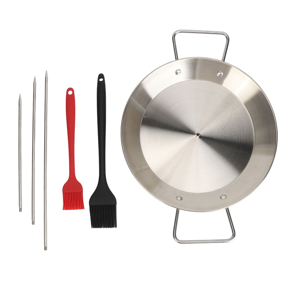 Stainless Steel Vertical Skewe - Paella Pan Steel recension och pris