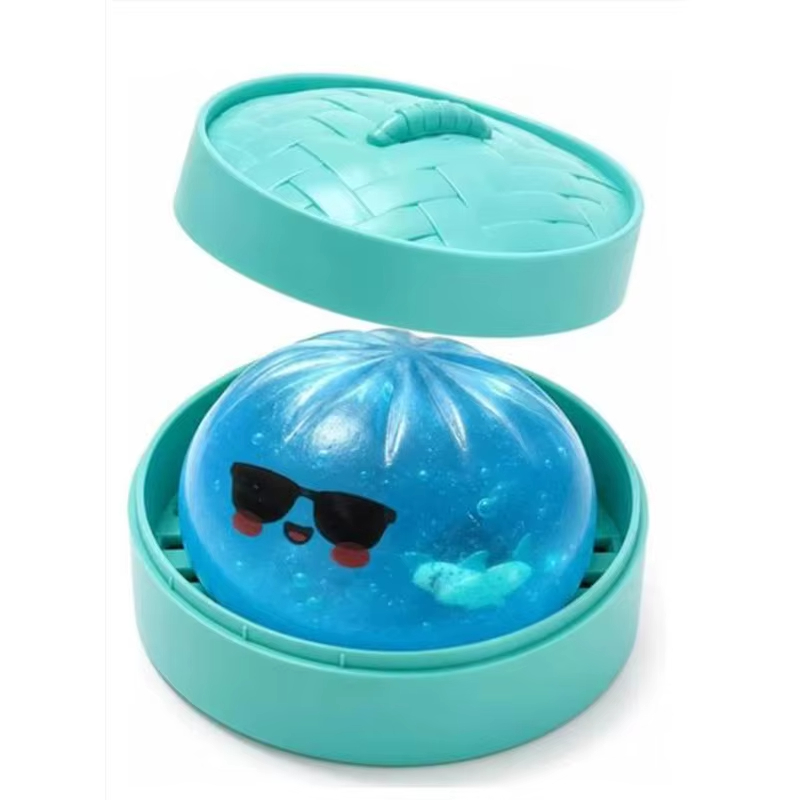 Giant Realistic Dumpling Squis - Steamer Bamboo Set recension och pris