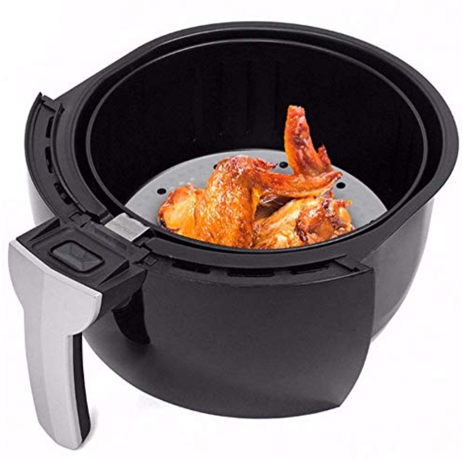 Perforated Air Fryer Parchment - Steamer Bamboo Set recension och pris