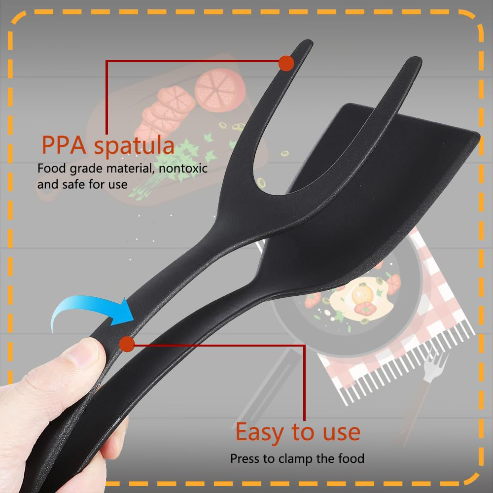 2 in 1 Grip Flip Spatula Clamp - Home Cooking In French recension och pris