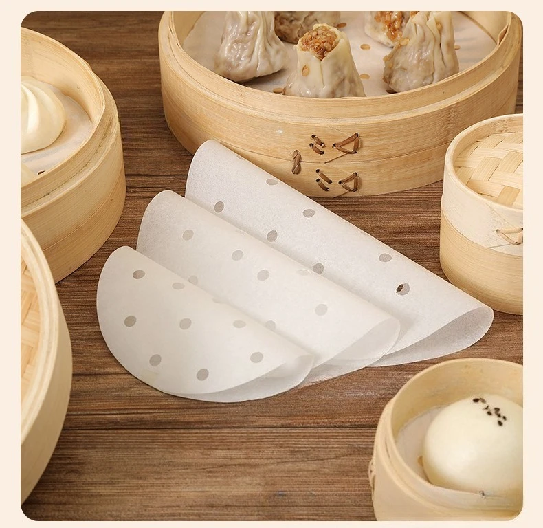 100Pcs Food Grade Disposable S - Steamer Bamboo Set recension och pris
