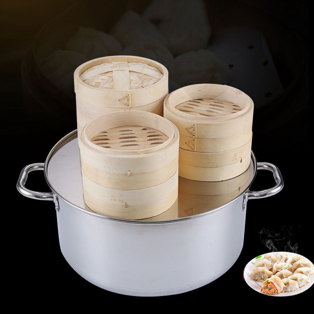 Anti-scald Steaming With Lid K - Steamer Bamboo Set recension och pris